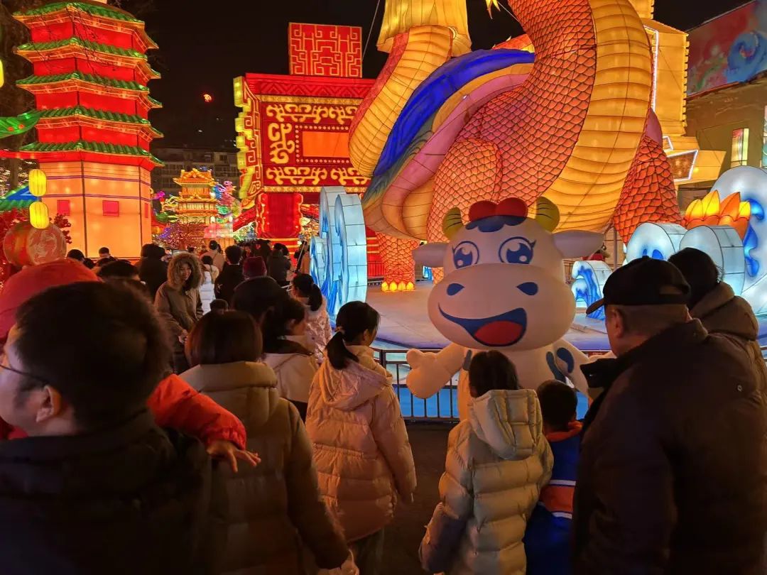 央視直播鄭州龍年燈會(huì)迎新春,花花牛品牌上大分 央視直播鄭州龍年燈會(huì)迎新春,花花牛品牌上大分