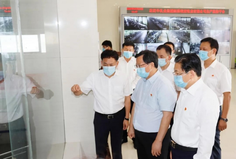 快訊 | 河南省委常委、省紀委書記、省監委主任任正曉蒞臨花花牛乳業集團新蔡瑞亞牧場調研